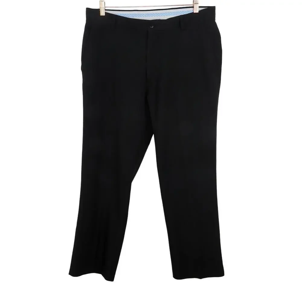 FootJoy Traditional Knit Golf Pants Black Size 36 W36 L30